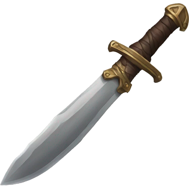 small old rogue dagger emoji