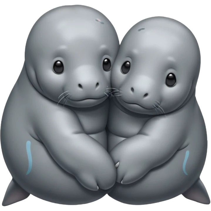 love couple manatee emoji