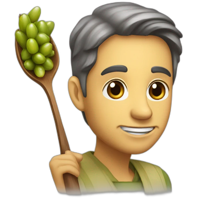 una cucharada de aceite de oliva emoji