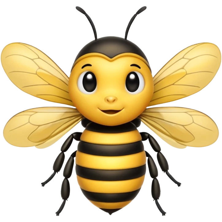Cute bee emoji