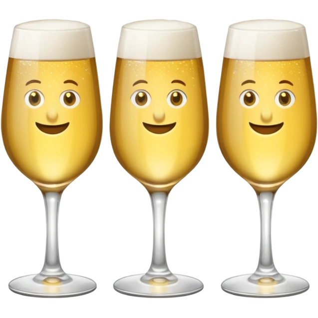 Halal alcohol and glasses emoji