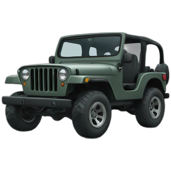 Angry jeep emoji