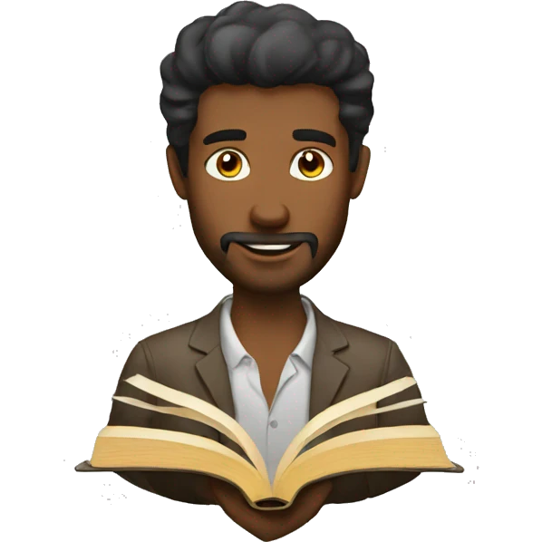 Men books emoji