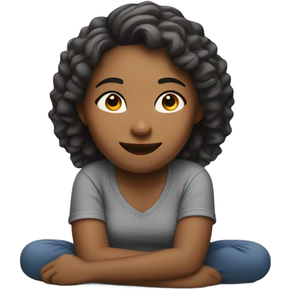 chill girl emoji