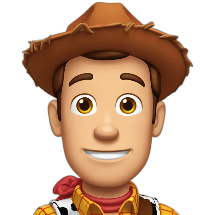 Woody toy story emoji