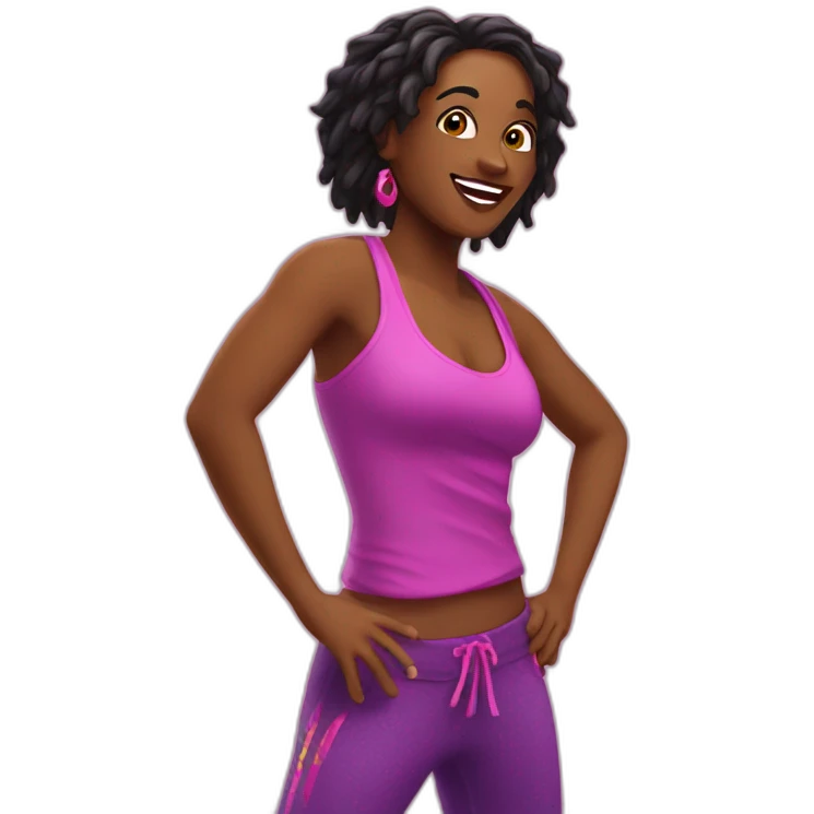 zumba love emoji