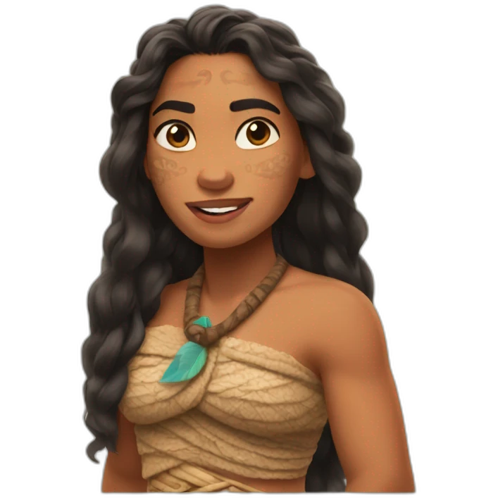 Moana emoji
