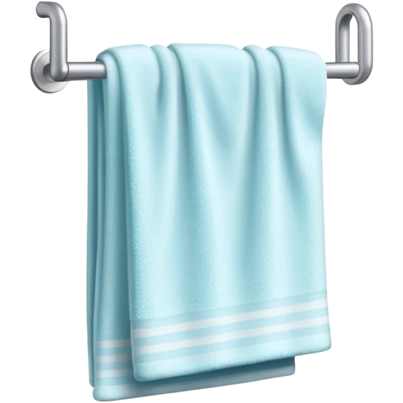 towel dry off emoji