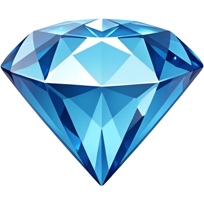 blue diamond emoji