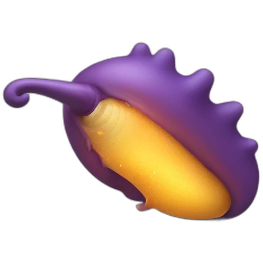 Slug explode emoji