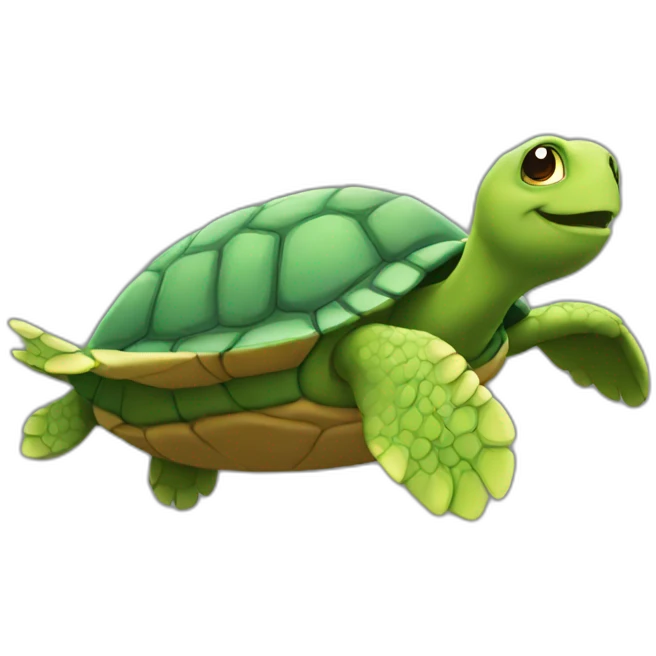 flying turle emoji