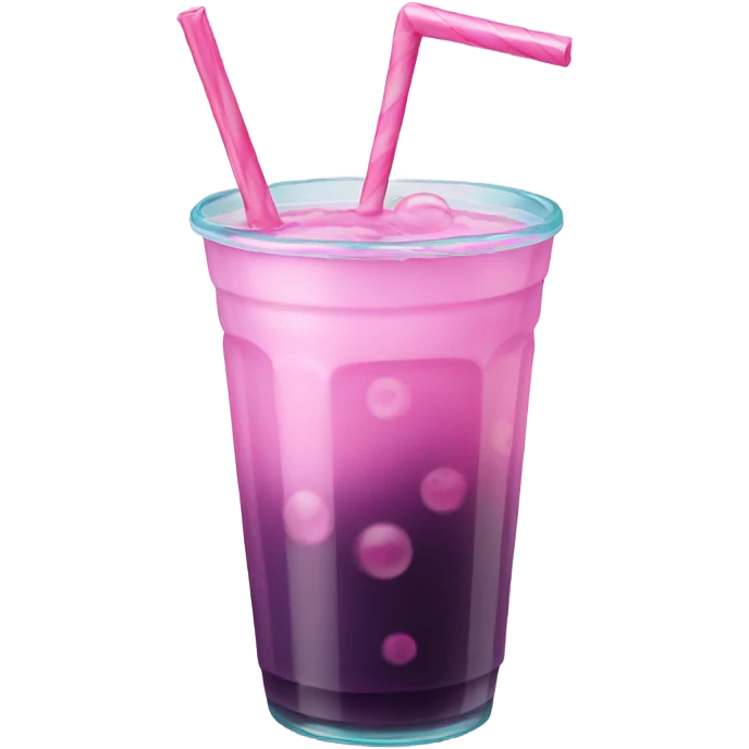 Bubble drink emoji