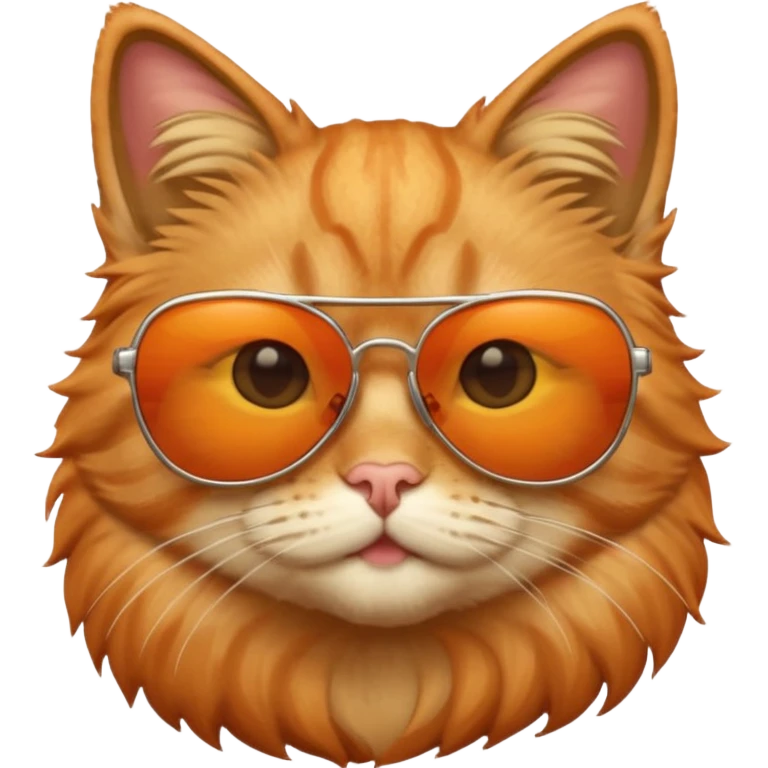 Cat wearing sunglasses emoji