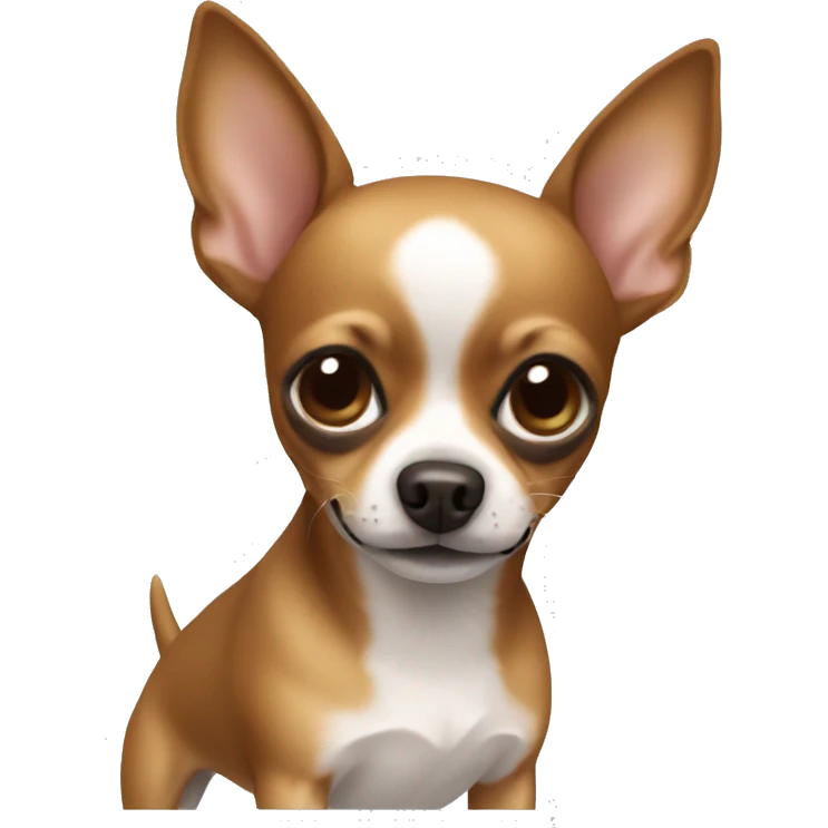 Chihuahua brown emoji