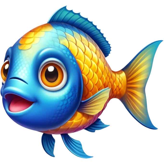 surprised fish emoji