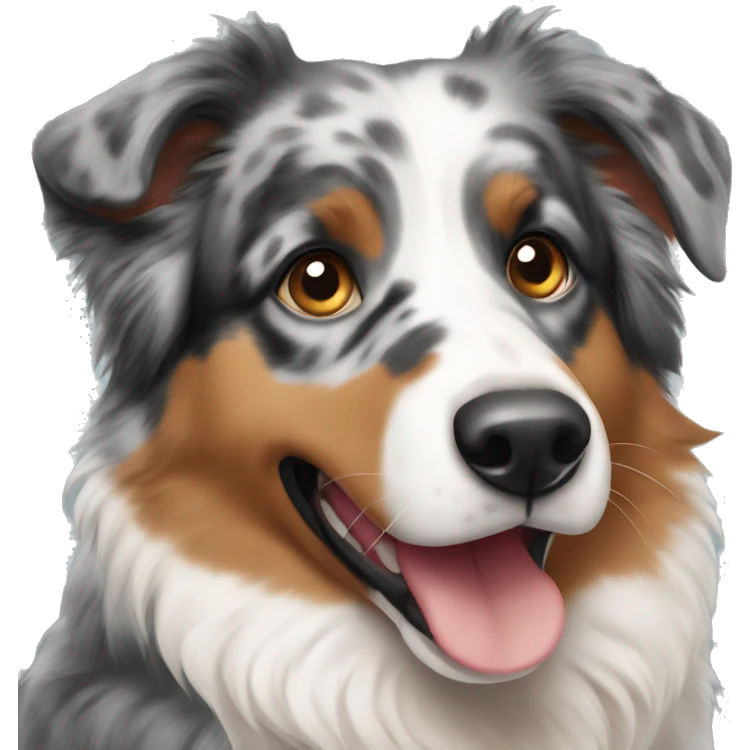 Australian shepherd  emoji