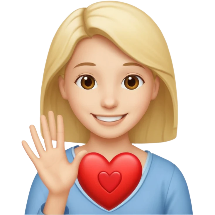 FLOORK DANDO UN CORAZÓN Y DICIENDO DURMETE O TE CONQUISTO emoji