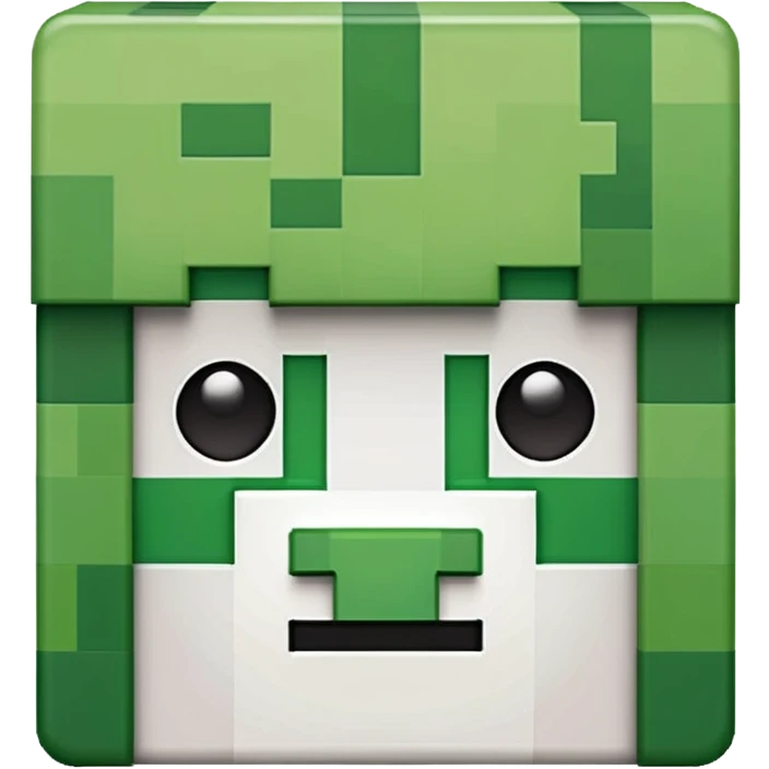Minecraft logo emoji