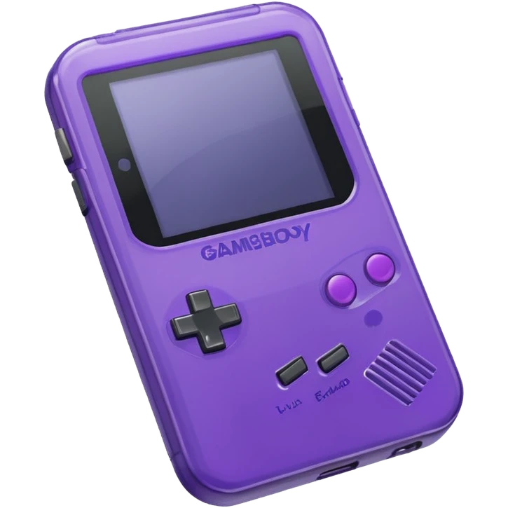 purple gameboy emoji