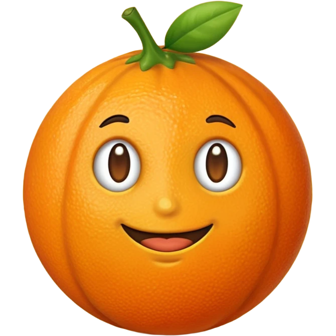 Guaxinim laranja emoji