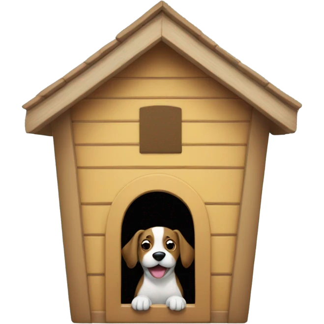 A girl in a dog house  emoji