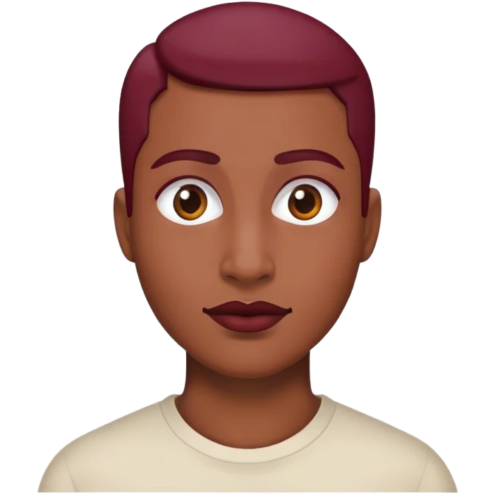 Burgundy is a sacred color emoji