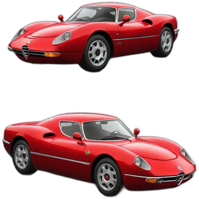alfa-romeo-stradale-33-red emoji