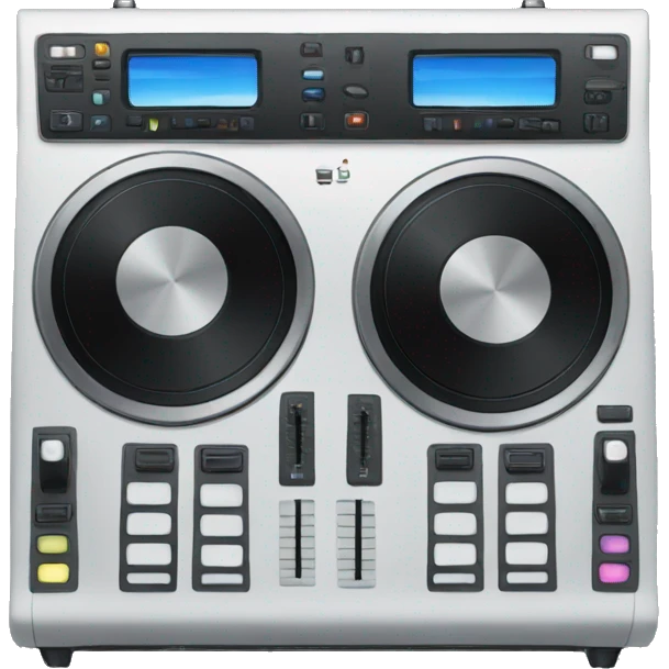 DJ console emoji
