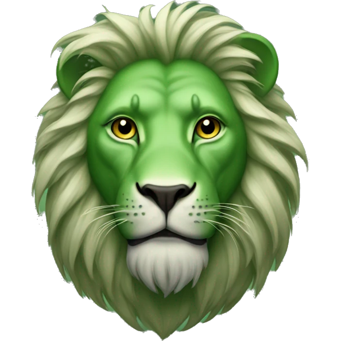 Green lion emoji