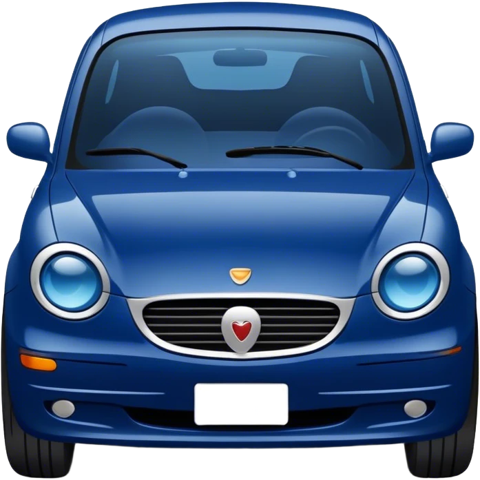dark blue car emoji