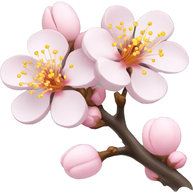 apricot blossom emoji