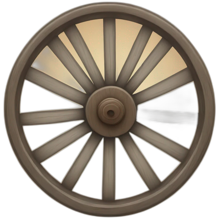 wagon wheel emoji