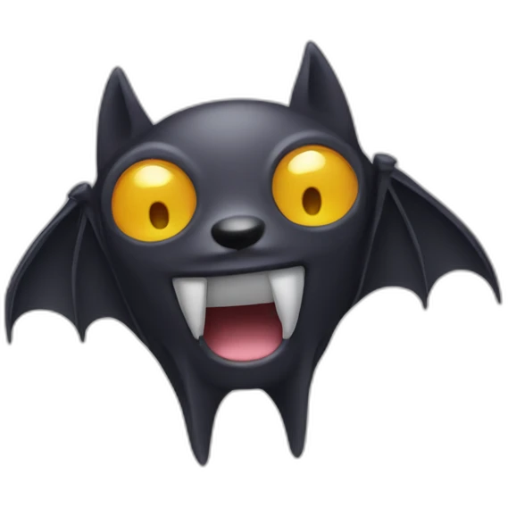 techno bat emoji