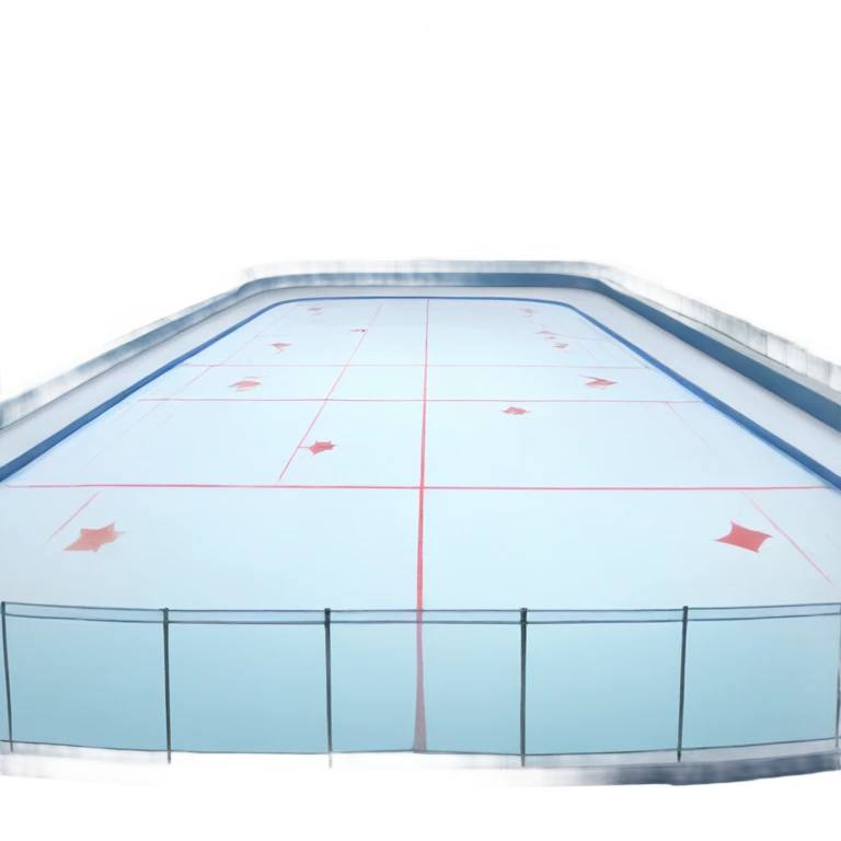 Empty ice rink emoji