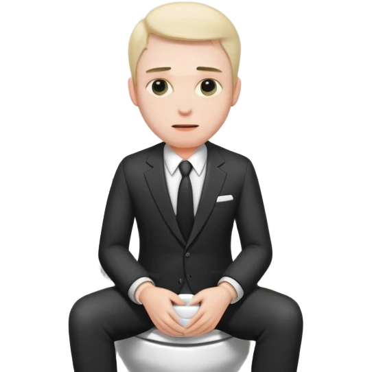 man in toliet emoji