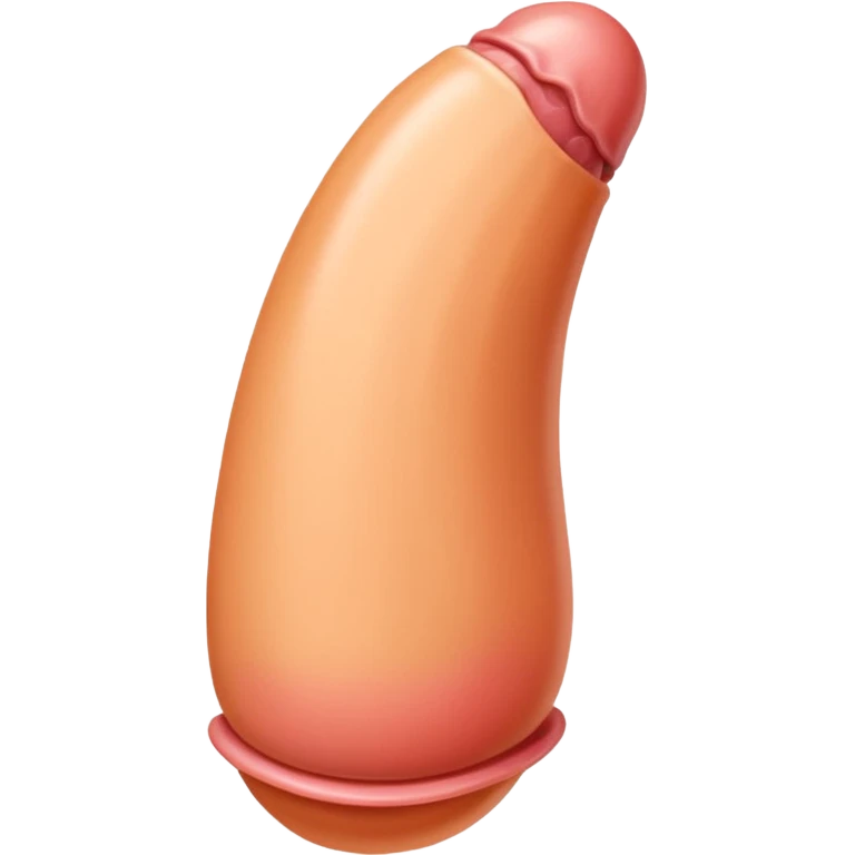 Cartoon erect Penis emoji
