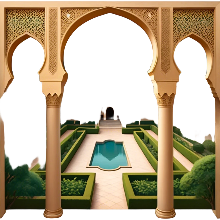 ​Cinematic Realistic Alhambra, depicted as a panoramic, zoomed-out view of the entire majestic Moorish palace complex with intricate arches, expansive courtyards, and lush gardens stretching into the distance, bathed in soft golden light that accentuates its opulent historical grandeur, emoji