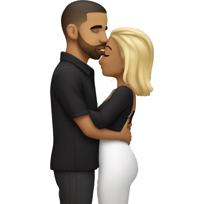 Drake kiss emoji