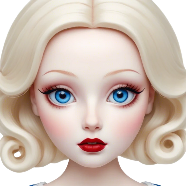 porcelain doll skin, large blue eyes with long lashes, fine details, olivia culpo as milady de winter, jinyoung shin art, refined nose, scarlet, dim light, by Maude Kaufman Eggemeyer, great digital art with details, by Scott Samuel Summers, ad image, ori and the blind, stunningly realistic emoji