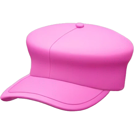 pink university cap (no face) emoji