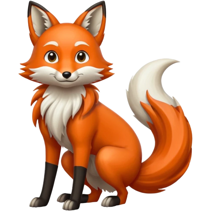 seven tails fox emoji