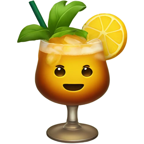 Sharing Mai Tais  emoji