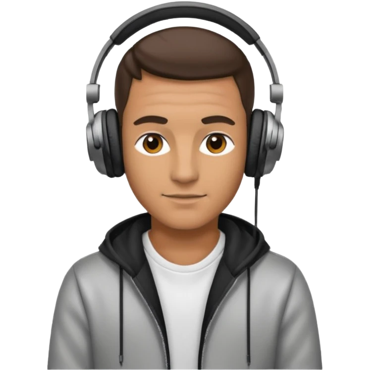 DJ set back stage  emoji