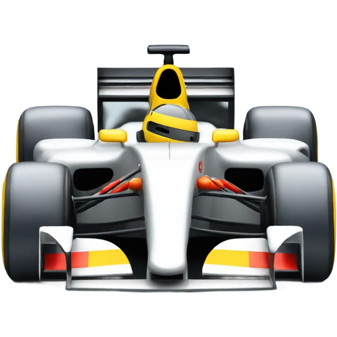 Formula one car emoji