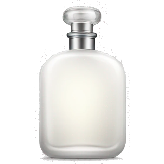 white perfume bottle emoji
