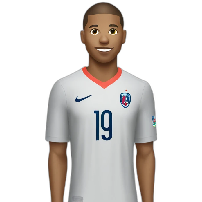 Mbappe qui court  emoji