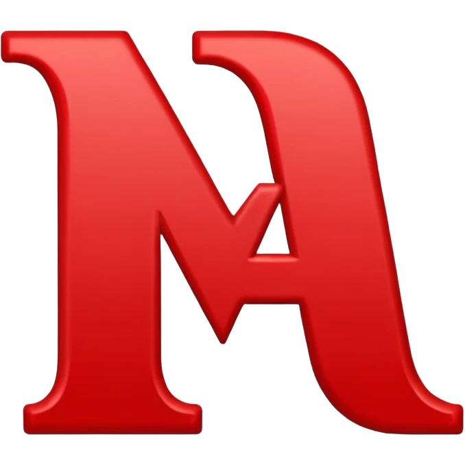 Letters 'NA' in red colour emoji