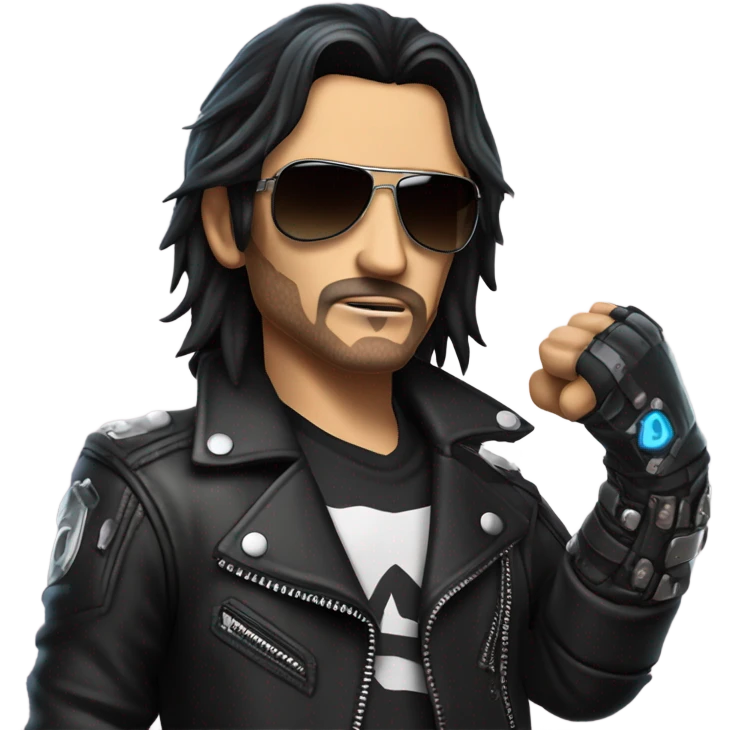 Johnny silverhand  emoji