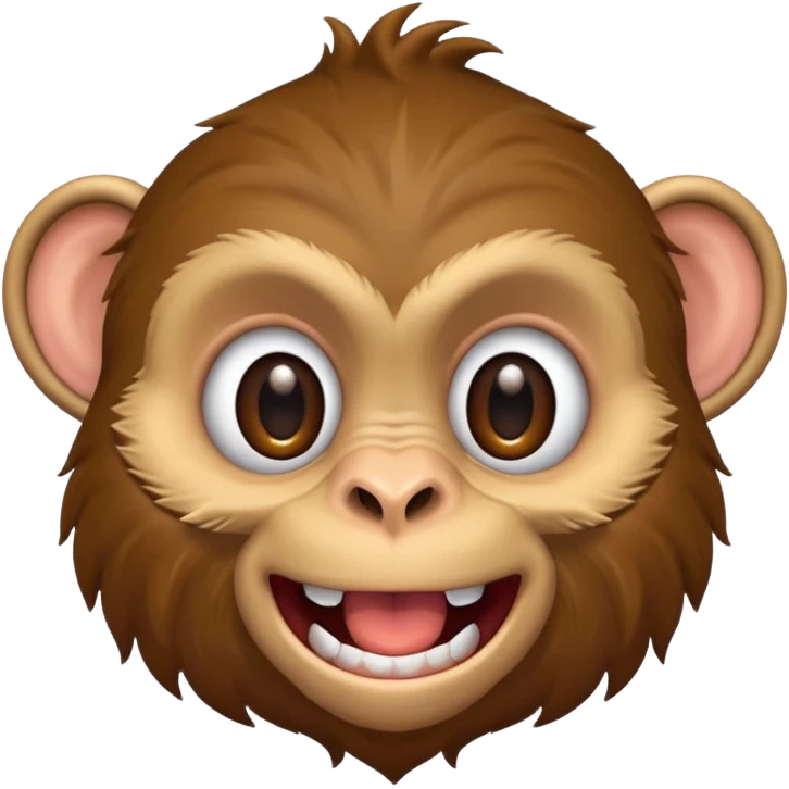 crazy monkey emoji