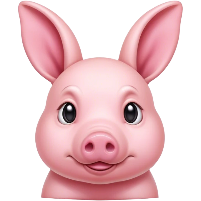 Pig rabbit emoji